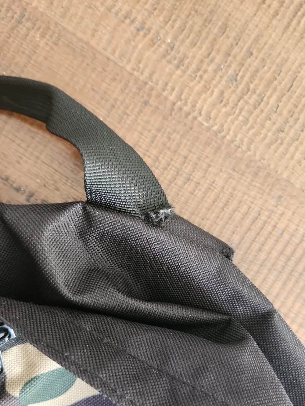 BAPE Camo Canvas Backpack in Green/Black Streetwear
